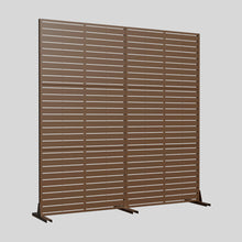 Load image into Gallery viewer, Three Panel Screen Room Divider (720207) - Brown
