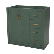 Load image into Gallery viewer, Retro Style Bathroom Vanity, 3 Drawers &amp; Soft Closing Doors
