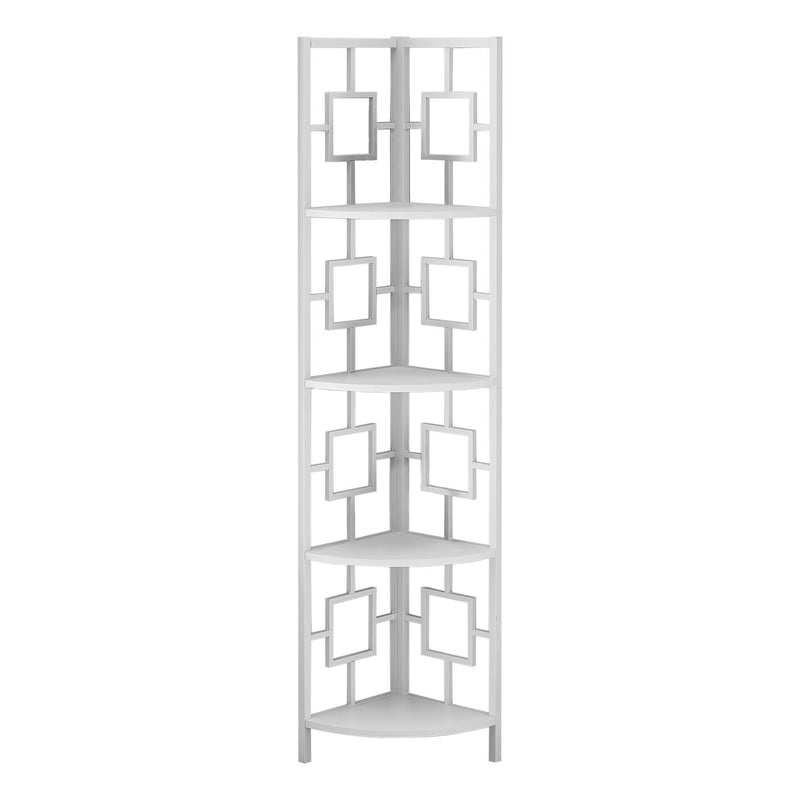 Corner Bookcase (376528) - White