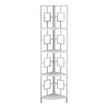 Load image into Gallery viewer, Corner Bookcase (376528) - White
