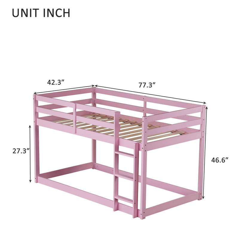 Floor Bunk Bed & Ladder