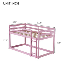 Load image into Gallery viewer, Floor Bunk Bed &amp; Ladder
