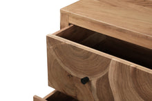 Load image into Gallery viewer, Live Edge Six Drawer Dresser - Brown
