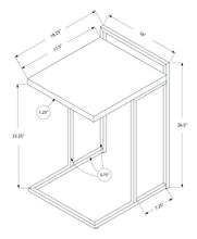 Load image into Gallery viewer, Accent Table, C - Shaped, Contemporary &amp; Modern
