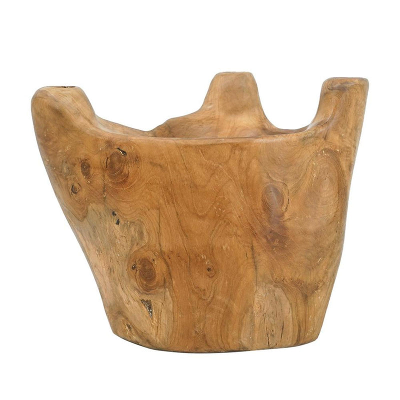 Round Table Vase - Natural