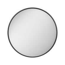 Load image into Gallery viewer, 24" Round Metal Framed Mirror Set - Black
