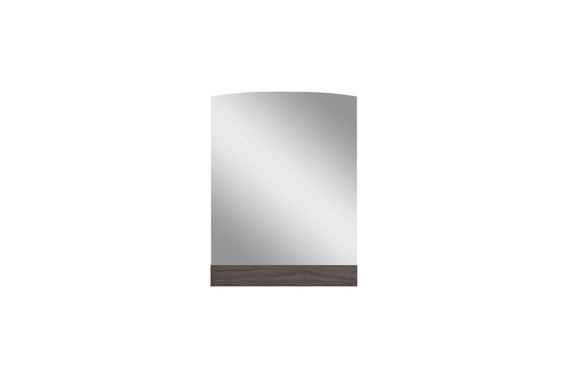 Wall Mounted And Dresser Mount Frameless Dresser Mirror - Chestnut