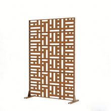 Load image into Gallery viewer, Six Panel Screen Room Divider (720180) - Brown
