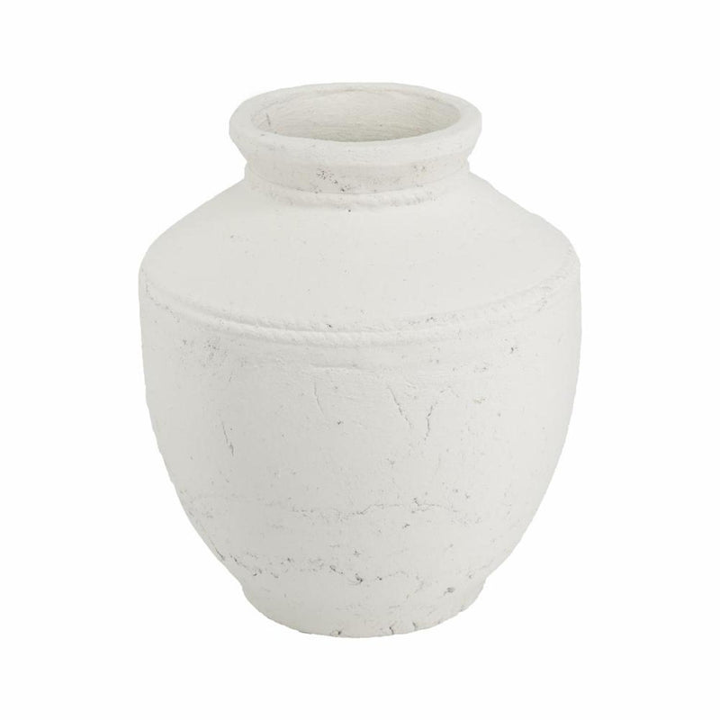 Round Jug Vase (568849) - White