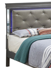 Load image into Gallery viewer, Verona - Full Bed - Metalic Black

