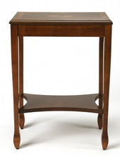 Load image into Gallery viewer, 25" End Table With Shelf - Wood Brown
