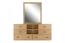 Load image into Gallery viewer, Six Drawer Combo Dresser - Walnut
