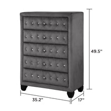 Load image into Gallery viewer, Sophia - 5 Drawer Chest
