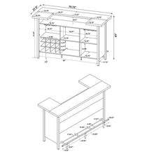 Load image into Gallery viewer, Menimen - Freestanding Bar Unit - Gray
