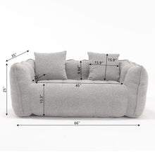 Load image into Gallery viewer, Cozy Beanbag Chair With High Resilience Foam Core For 2

