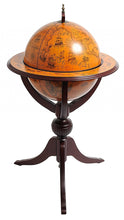 Load image into Gallery viewer, 26" X 26" X 45" Globe Bar 3 Legs - Mahogany

