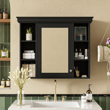 Load image into Gallery viewer, Wall Mounted Bathroom Storage Cabinet With Mirror Door
