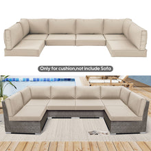 Load image into Gallery viewer, Outdoor Deep Seat Cushions For Patio Furniture Replacement, Cushion Set For Sectionals
