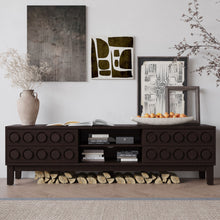 Load image into Gallery viewer, Media Console With 4 Drawers And Cable Management
