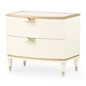 La Terrazza - Large Nightstand - Creamy Pearl