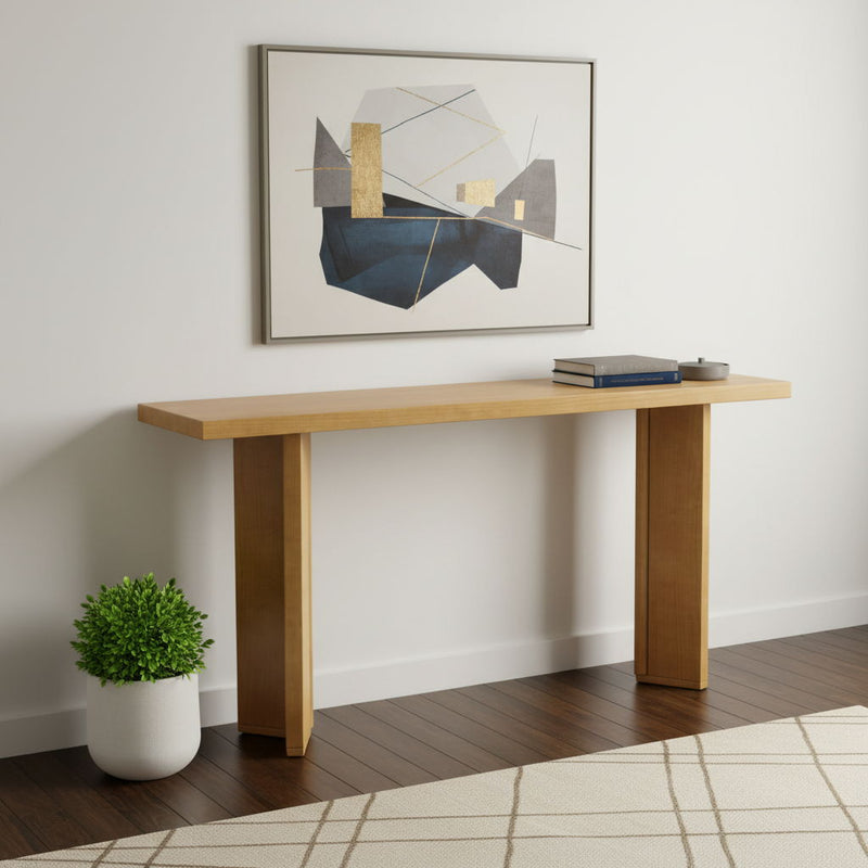 63" Wood Coffee Table - Natural