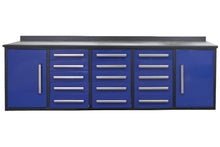 Load image into Gallery viewer, Storage Cabinet With Work Bench (15 Drawers And 2 Cabinets)
