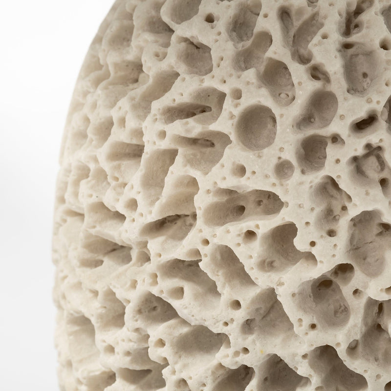 Lamp Base LED With Champagne Shade - Beige