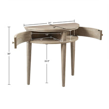 Load image into Gallery viewer, Vintage Inspired Storage Console Table With Fluted Doors
