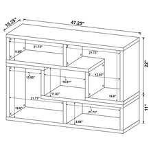 Load image into Gallery viewer, Convertable L-Shaped Bookcase With Open Shelves - White
