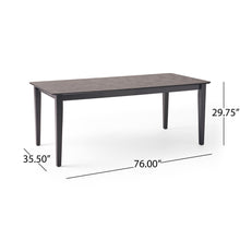 Load image into Gallery viewer, Farmhouse Charm Dining Table With Square Leg
