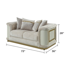 Load image into Gallery viewer, Bona - Loveseat - Cream
