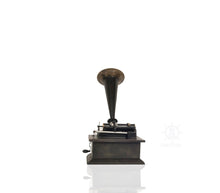 Load image into Gallery viewer, c1901 Edison Standard Phonograph Replica Sculpture - Brown
