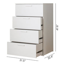 Load image into Gallery viewer, Oliver - Farmhouse Jumbo Chest With 4 Drawer Storage
