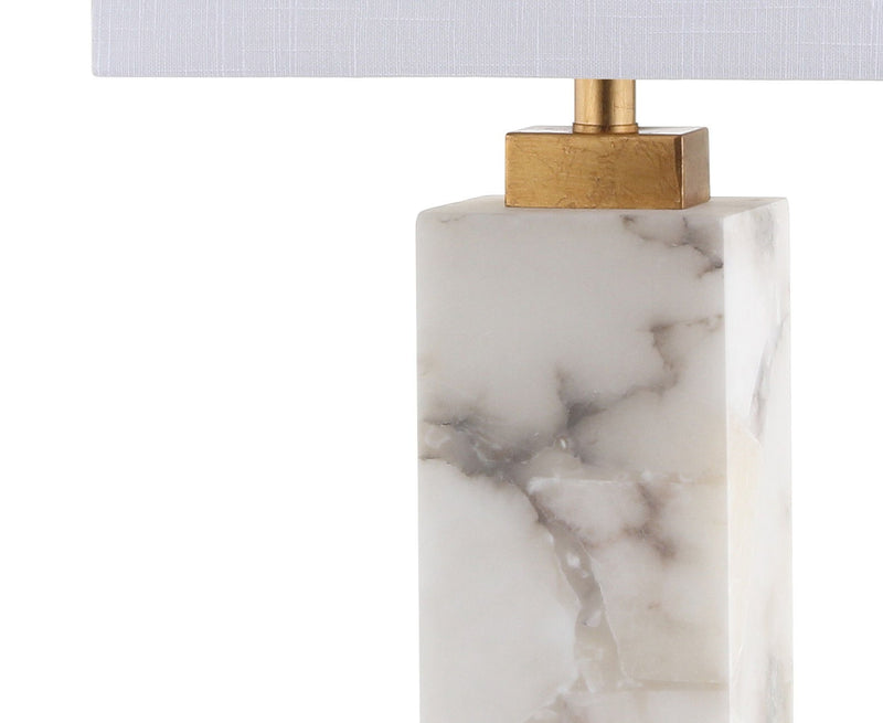 28" Novelty Table Lamp LED With Shade - White