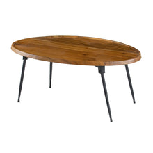 Load image into Gallery viewer, Oval Coffee Table - Brown
