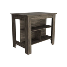 Load image into Gallery viewer, 41" Island For Kitchen With Storage - Brown

