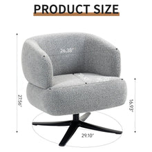Load image into Gallery viewer, Cuddle Style Leisure Swivel Sofa Chair

