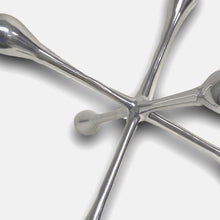 Load image into Gallery viewer, Finish Extra Large Decorative Jack - Silver
