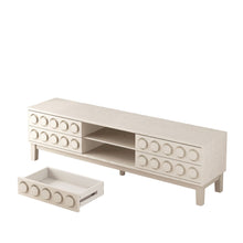 Load image into Gallery viewer, Media Console With 4 Drawers And Cable Management
