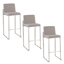Load image into Gallery viewer, Fuji - Contemporary And Modern Elegance High Back Barstool
