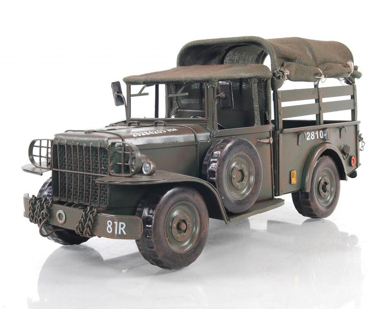 Hand Painted Model Car - Green