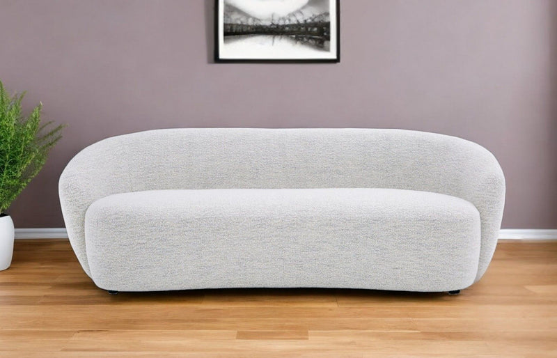 Sofa & Black Legs - Off White