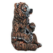 Load image into Gallery viewer, Bear Tabletop Sculpture - Brown / White / Black
