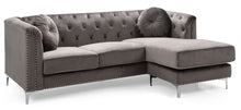 Load image into Gallery viewer, Soft y Micro Suede Sofa Chaise
