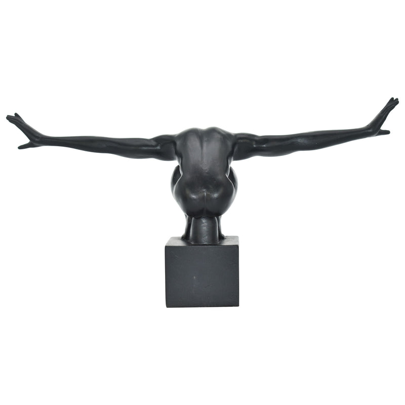 Man Tabletop Sculpture (568369) - Black
