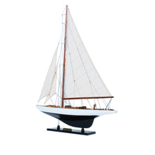 Load image into Gallery viewer, Hand Painted Model Boat (624694) - White / Black
