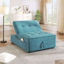 Load image into Gallery viewer, 4 In 1 Sofa Bed, Chair Bed, Multi-Function Folding Ottoman Bed With Storage Pocket And USB Port For Small Room Apartment, Living Room, Bedroom, Hallway
