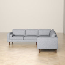 Load image into Gallery viewer, Amber - Corner Sectional Sofa - Light Gray
