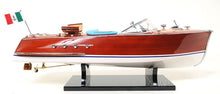 Load image into Gallery viewer, Hand Painted Model Boat (624217) - Dark Brown / Light Brown

