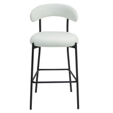 Load image into Gallery viewer, Counter Height Bar Stools With Powder Coating Base And Footrest
